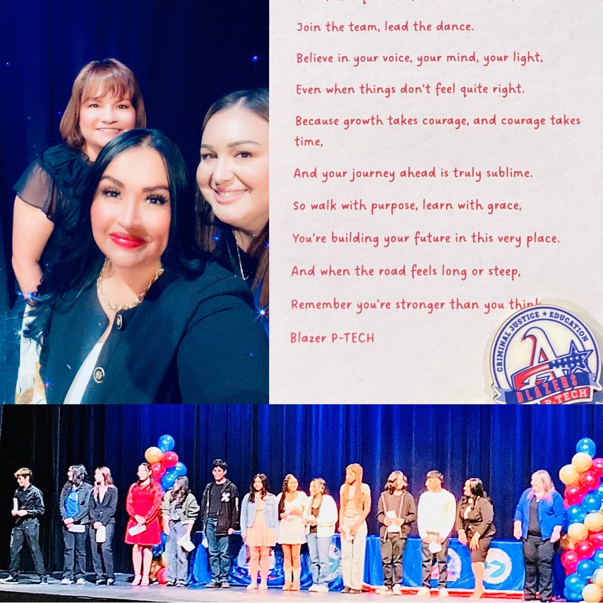 AHSLaw_Justice's tweet image. The first pinning ceremony for the P-TECH advanced academy represent a promising beginning for students pursuing careers in CJ and Ed . With strong support from Director Ortiz, Dr. Lozano and Ms. Ramirez, the future looks bright for these scholars!
#BlazerNation
#SISD