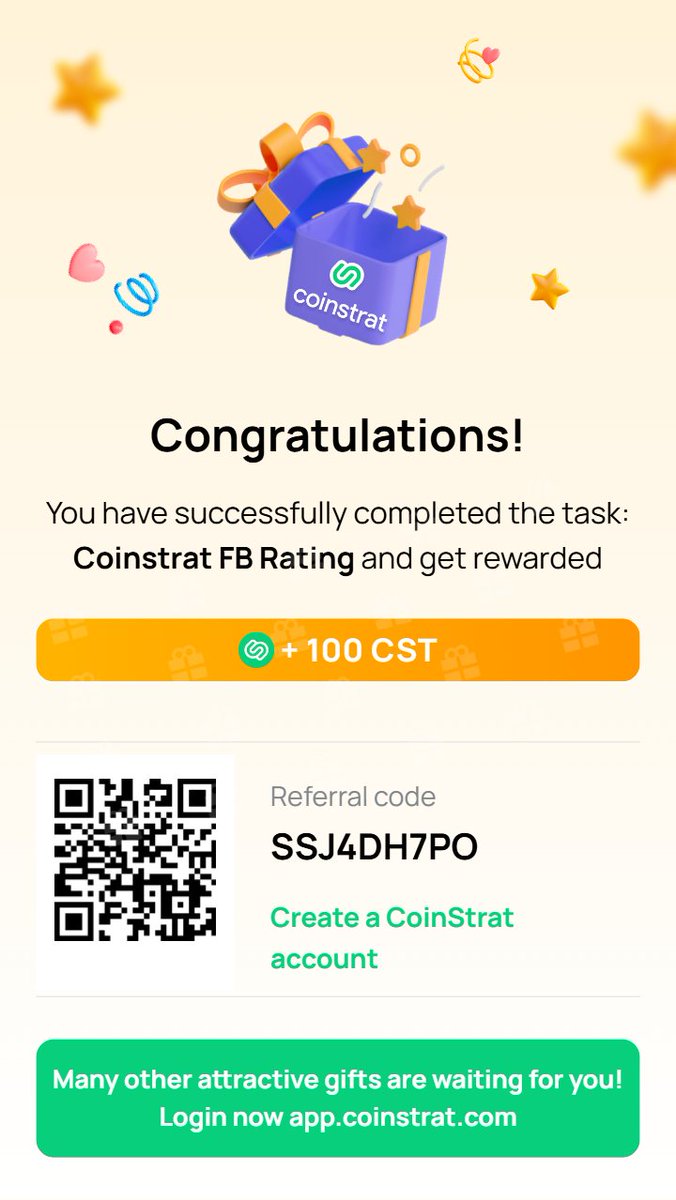 #Coinstrat, #CST, #BSC, #BNB, #Airdrop