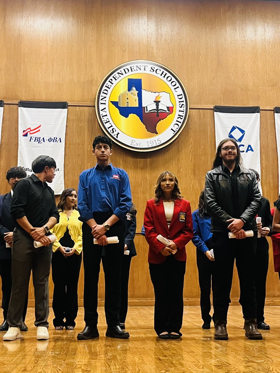 Congratulations to all our CTSO inductees! <a href="/YsletaISDCTE/">Ysleta ISD CTE</a>
