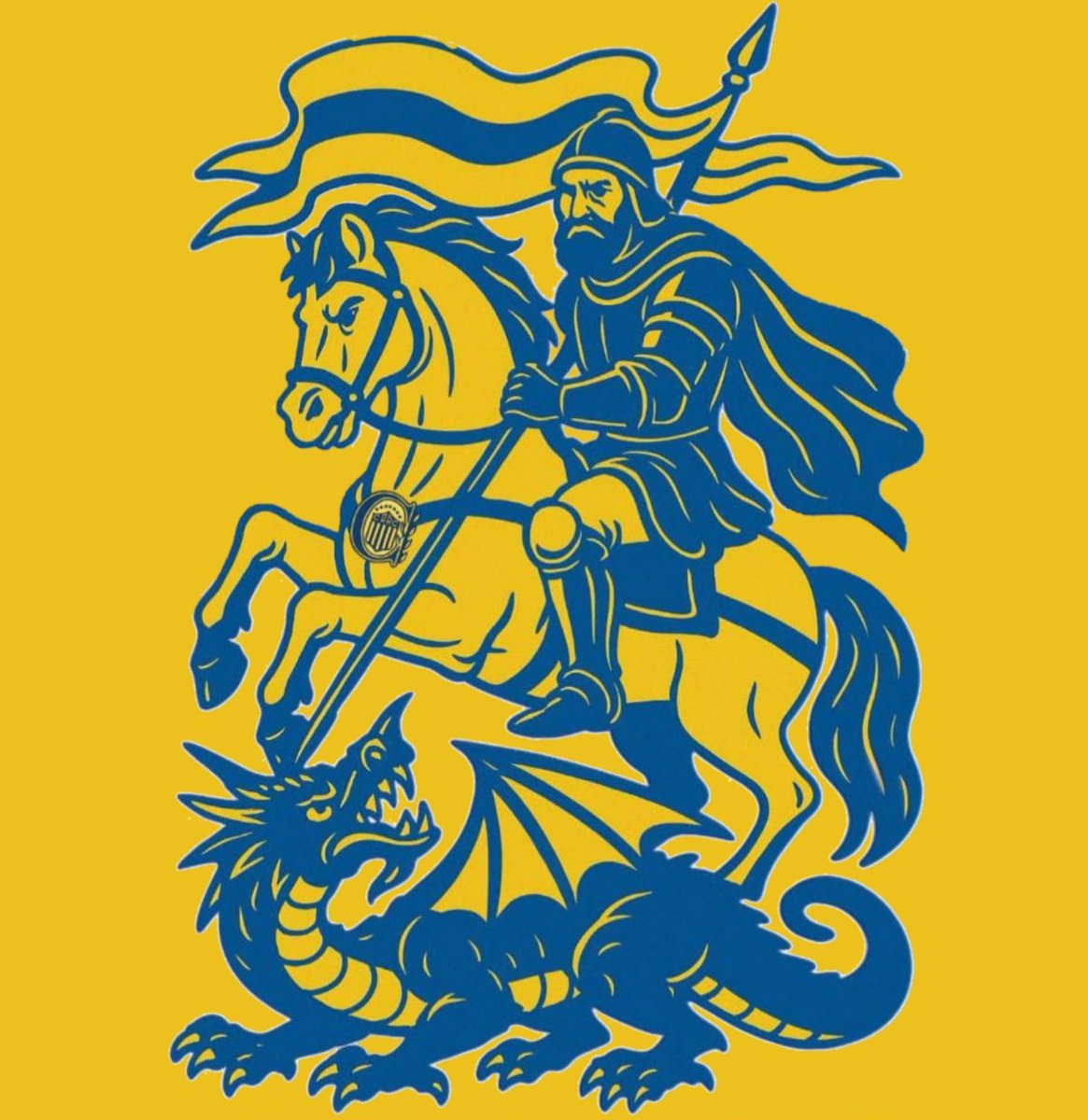 LiricaCanalla's tweet image. ¡Gracias San Jorge, patrono de Los Guerreros, por guiarnos hacia la victoria! Vamos Rosario Central. Vamos El Canalla.