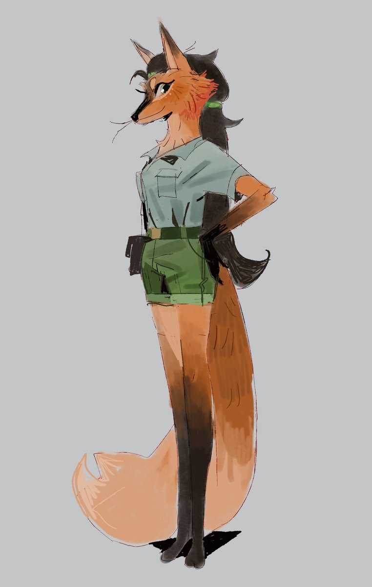 _Lumieira_'s tweet photo. I ADORE how every time I post anything about Cocoa, a new, random maned wolf account or two pop up to follow, it really is like a tiny lil' cult focused around these leggy freaks of nature
@crickitt_  on tumblr made this absolutely ADORABLE gift art for Cocoa.... she's so leg.... https://t.co/2HoAwo9CNa