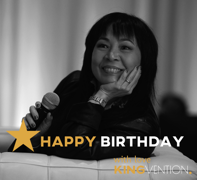 Happy Birthday Cindera Che! From all of us at Kingvention, volunteers and attendees like, we all singing "Happy Birthday" to you, an incredible and talented human being! We love you! 🥳🎂