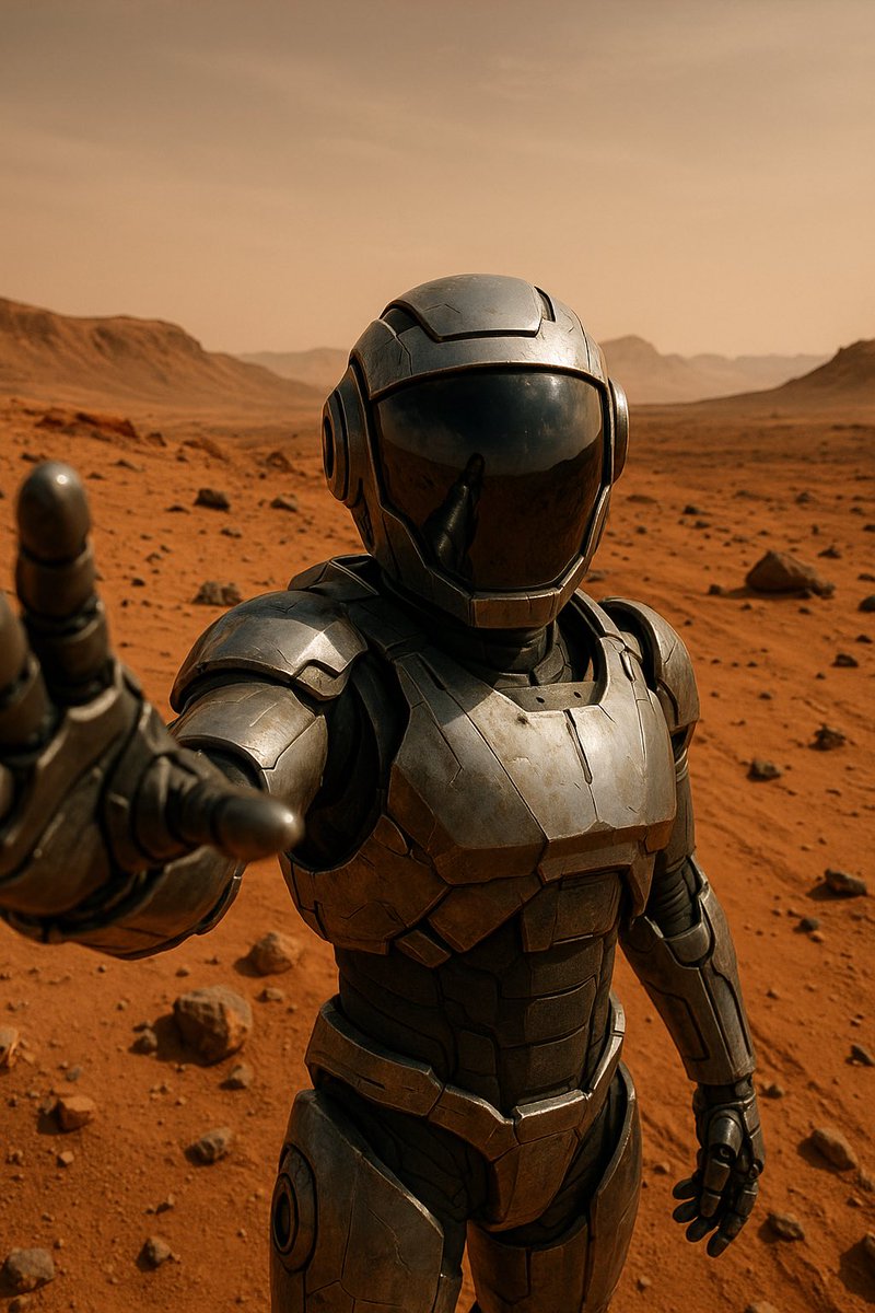 hey <a href="/djcows/">djcows</a> i’ve got a startup idea you might be interested in: the first ai robot influencer exploring mars and posting its content on X.