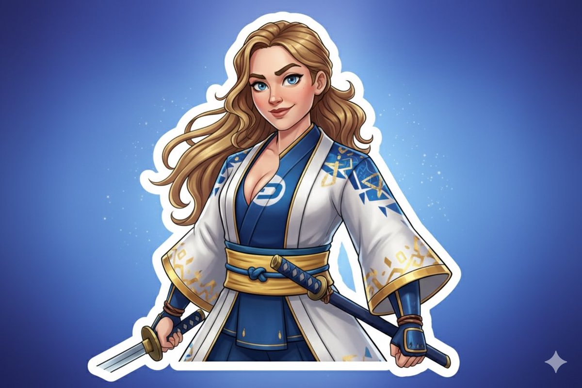 DariaChernozub's tweet photo. @Sensui__Shinobu It is DASHa Samurai 🫶
Her mission: to protect the principles of privacy and decentralization
Motto: “You can’t fork the spirit of freedom.”
Follow #thePathofDASHa 🥋⚡️
#DASH $DASH @Dashpay #DASHaSamurai @DashNews_ru @ItaliaDash https://t.co/KvMzq9WEh8