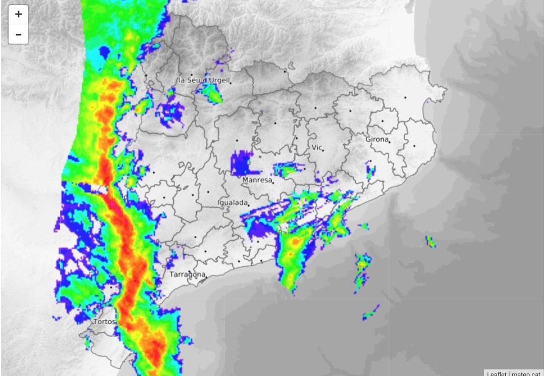 ⛈️ Nou avís de temps violent <a href="/meteocat/">Meteocat</a>: 
Durant les properes 2 h pot haver-hi tempestes intenses (amb pedra, ratxes fortes de vent i/o esclafits), al Segrià, Garrigues, Pla d'Urgell, Urgell i Noguera.

Precaució❗

#AlertaCat #INUNCAT