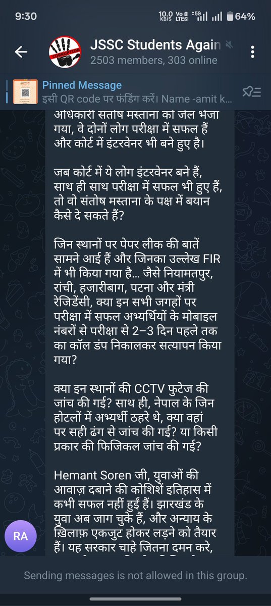 <a href="/yourBabulal/">Babulal Marandi</a> सब कोई देखिए बाबूलाल जी का ट्वीट कहां से कॉपी पेस्ट किया गया है। क्या बाबूलाल जी कम से कम ट्वीट तो ख़ुद से कर लीजिए। जैसा आपको बोल देता कोई वैसा कर देते आप  कठपुतली है क्या किसी का?कुणाल का ग्रुप से कॉपी

<a href="/HemantSorenJMM/">Hemant Soren</a> <a href="/JmmJharkhand/">Jharkhand Mukti Morcha</a>  <a href="/VinodPandeyJMM/">Vinod Kumar Pandey</a> <a href="/Supriyo__JMM/">Supriyo Bhattacharya</a> <a href="/The_FollowUp/">The Followup</a>