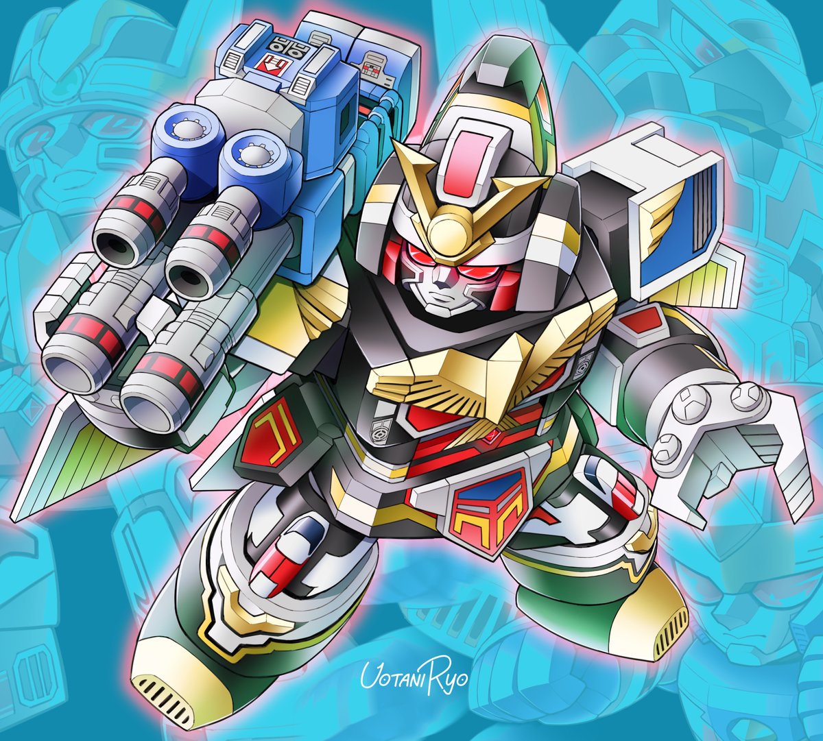 ryan_syan's tweet image. グレートイカロス完成🐥
資料見ながらあらためてかっこいいなと思いました
#鳥人戦隊ジェットマン