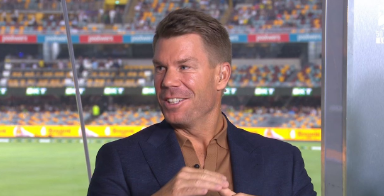 David Warner :- ''I might be wrong, but it seemed to me that Shubhman Gill was batting to save his place today.'' [Fox Cricket]