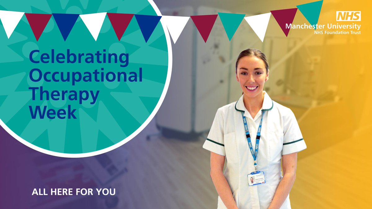 Every day, our patients experience the life-changing benefits of Occupational Therapy &amp; our OT team are there to make it happen💙

Through assessment, and a deep understanding of how daily life impacts wellbeing, our OTs empower our patients!

Join us: 
mft.nhs.uk/careers/search…