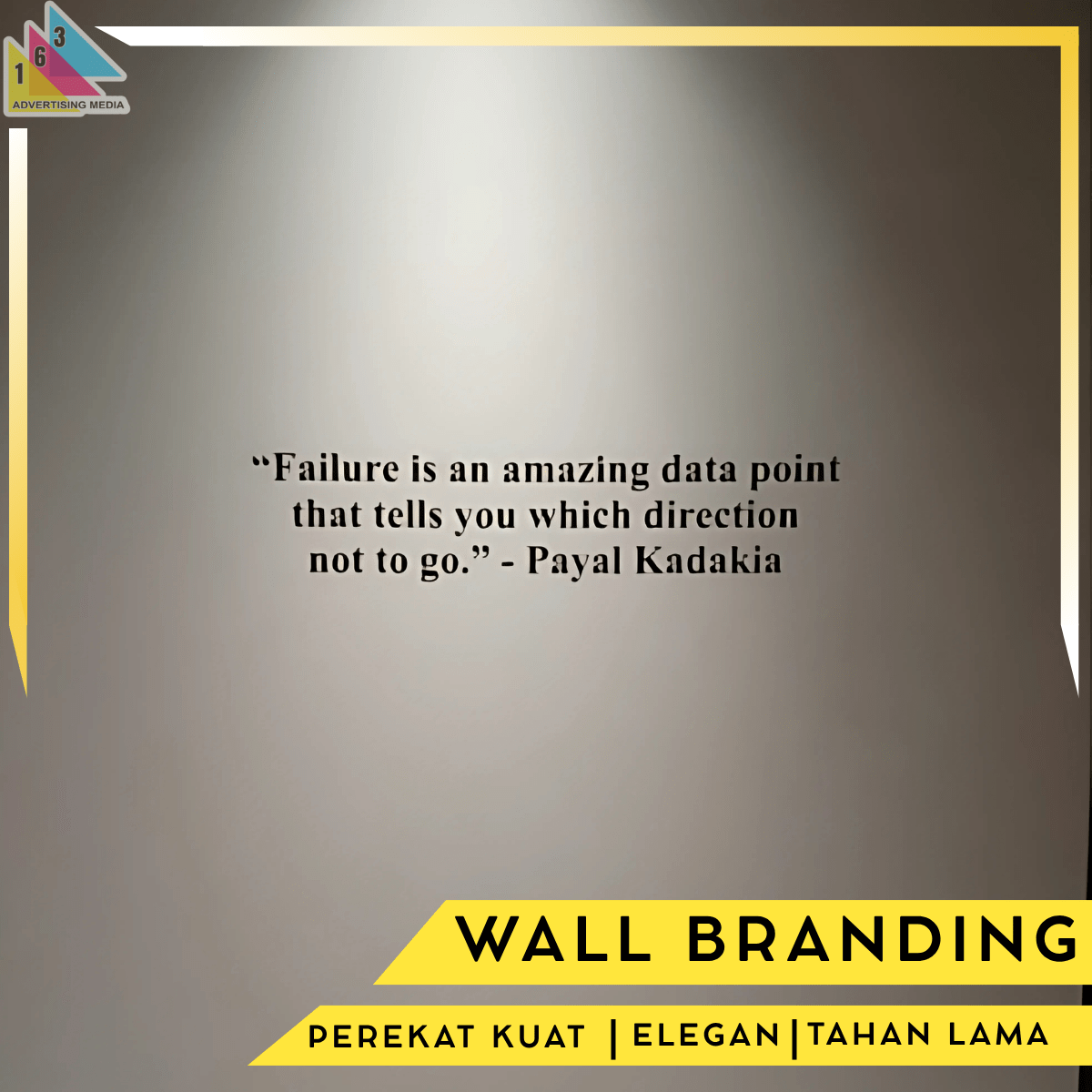 163_reklame's tweet photo. Bingung mau promosi brand mu dimana lagi? Tentu saja bisa ditembokmu. Saatnya biarkan dinding ruanganmu bisa ngomong, asal ditempeli ide yang tepat 😉
Sticker vinyl wall branding bikin brand kamu “terlihat” di setiap sudut 💡
#WallSticker #VinylBranding #DesainInterior #UMKM #BrandingBisnis #Zohran #MeAndTheeMillionaire #NewYork
