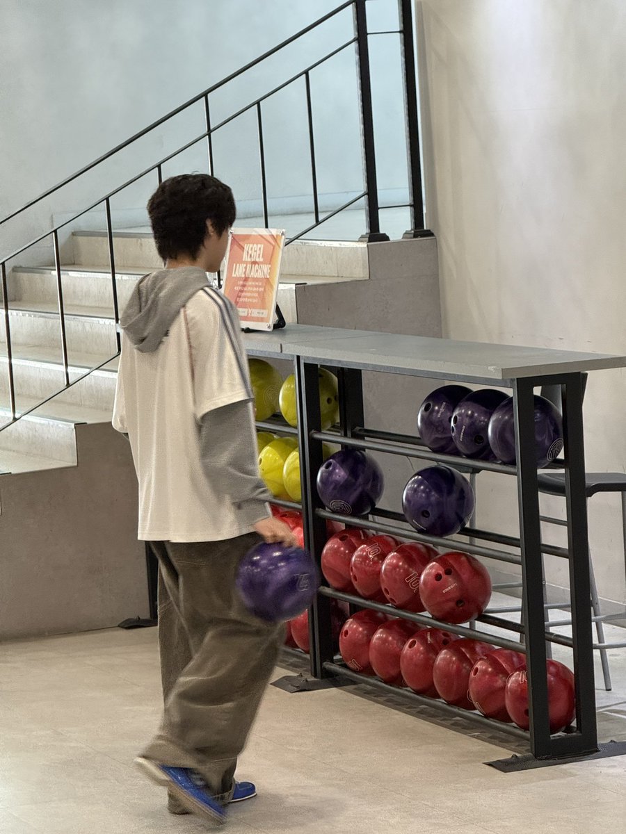 TPST_twt's tweet image. [#한빈] Hey ya~ ^🎳^