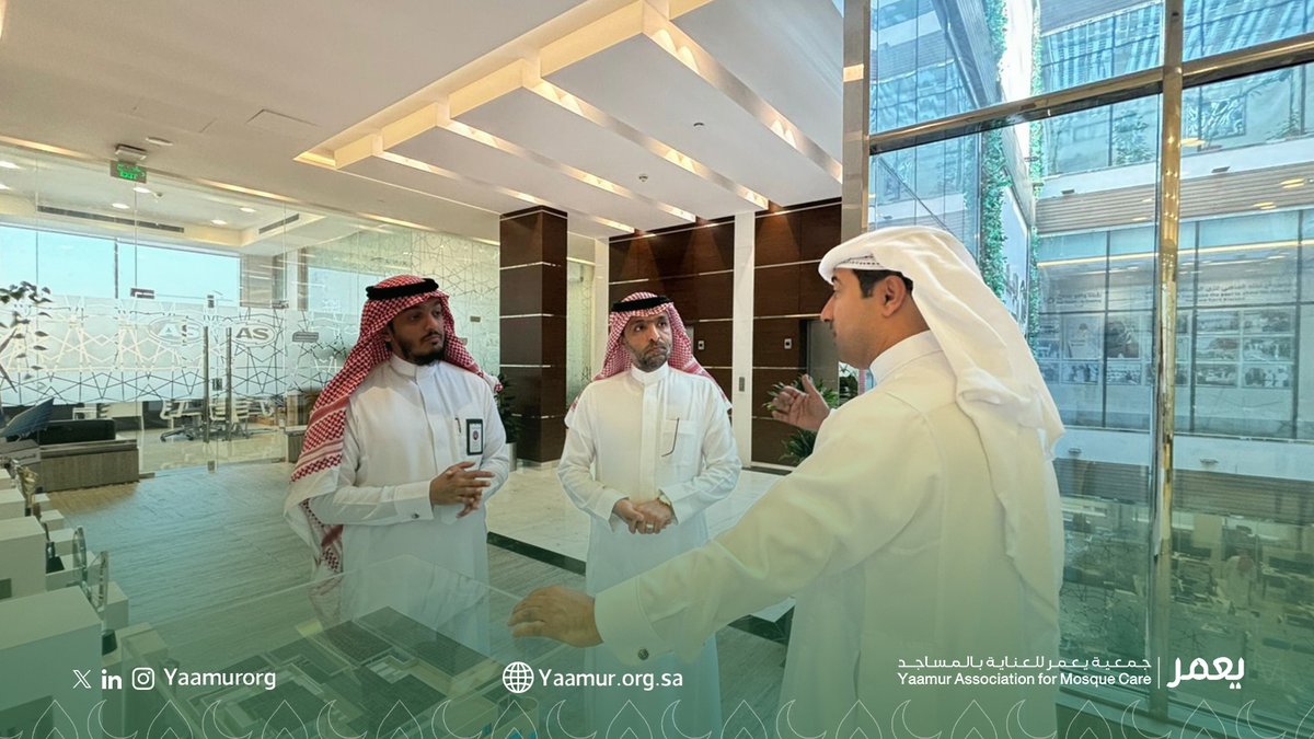 Yaamurorg's tweet image. ضمن جهود تعزيز الشراكات والتكامل بين جمعية #يعمر وشركة الأساسية للإلكترونيات المحدودة @basicelec 

زار الرئيس التنفيذي م. عبدالله البنعلي ووفد من الجمعية سعادة الأستاذ عبدالرحمن العرفج، المدير التنفيذي للشركة.

تم خلال الزيارة بحث سبل التعاون، والاطلاع على الإمكانات التقنية…