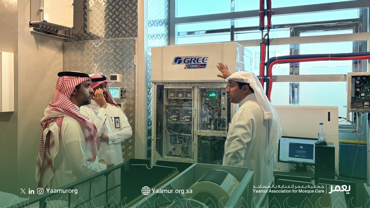 Yaamurorg's tweet image. ضمن جهود تعزيز الشراكات والتكامل بين جمعية #يعمر وشركة الأساسية للإلكترونيات المحدودة @basicelec 

زار الرئيس التنفيذي م. عبدالله البنعلي ووفد من الجمعية سعادة الأستاذ عبدالرحمن العرفج، المدير التنفيذي للشركة.

تم خلال الزيارة بحث سبل التعاون، والاطلاع على الإمكانات التقنية…