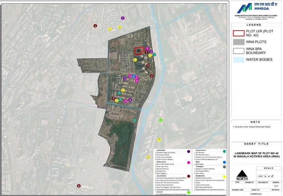 A look at MMRDA's Plot No. 40 at Wadala CBD. 

Next to Lodha Excelus @ New Cuffe Parade. 

Nice cluster will form right off the bat.