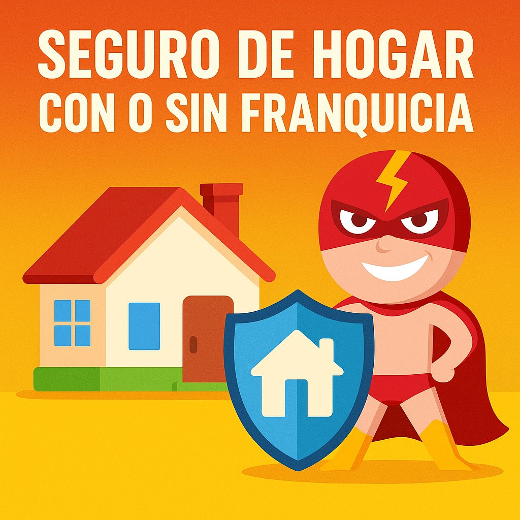 TURBOSEGUROS's tweet image. 🏠 ¿Seguro de hogar con o sin franquicia?

✔️ Con franquicia = prima más baja, pero tú pagas parte del siniestro.
✔️ Sin franquicia = prima más alta, pero protección completa desde el primer €.

turboseguros.com/blog/seguros-d…