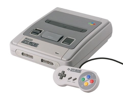 I had no idea for the longest time that Americans grew up with a totally different #SNES. Still blows my mind.

I’m sure there’s a huge amount of love &amp; nostalgia for it stateside, but what a downgrade compared to the Japanese/global original (imo!), which is a beautiful design!