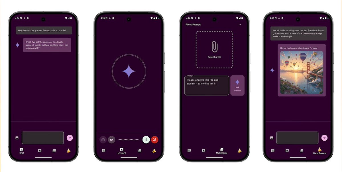 techMosavvy's tweet image. Firebase AI Logic - Sample Flutter App
(Can&apos;t find the link yet though..)