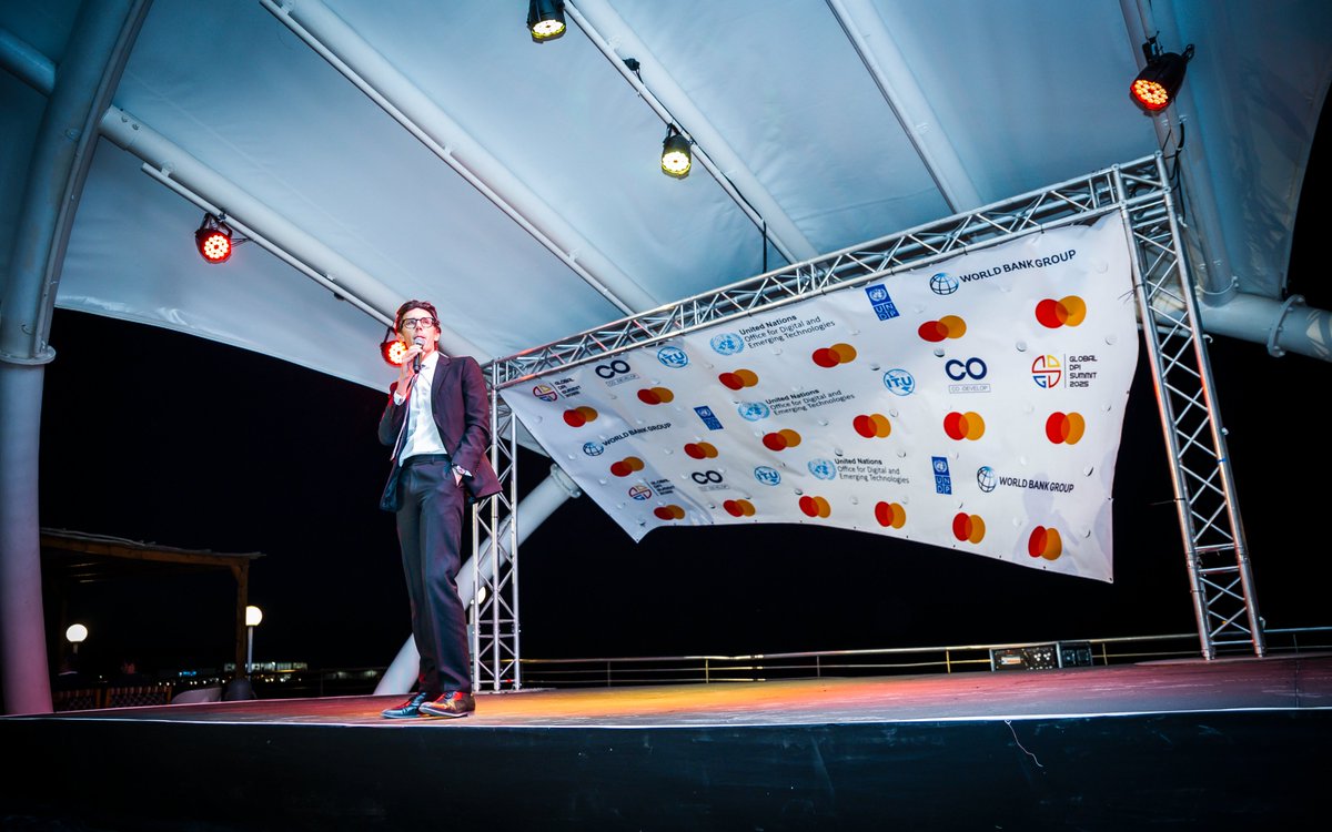 GlobalDPISummit's tweet image. Cheers to collaboration! 

As Day 2 of #GDPIS25 closed, delegates gathered for a vibrant Cocktail Reception, an evening of networking, reflection, and momentum-building.

Special thanks to @Mastercard for supporting this moment of connection. 

#GDPIS