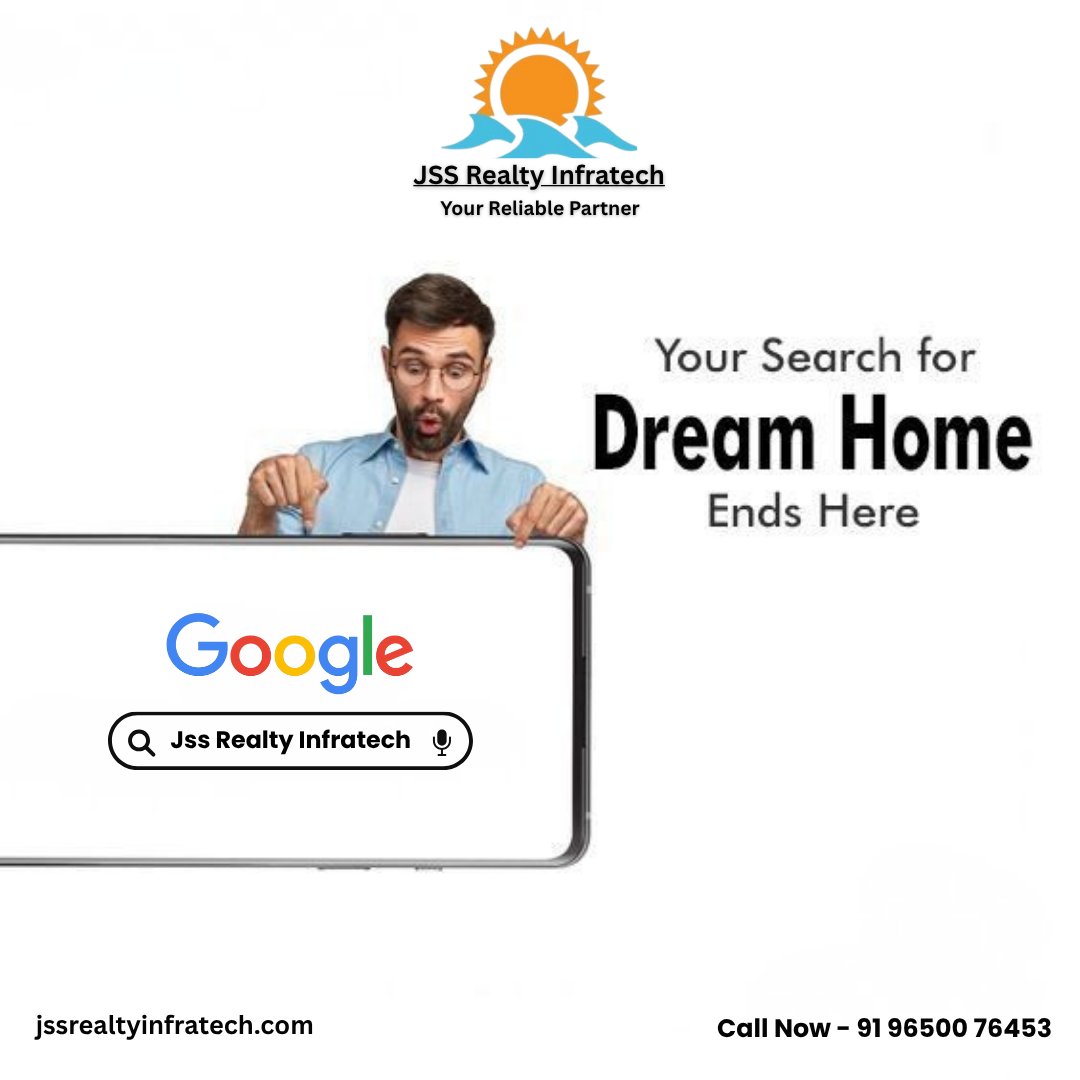 Jss_Realty's tweet photo. 🏡 Your search for a #DreamHome ends here!
At JSS Realty Infratech, we help you find the perfect home &amp; best property deals with trust, transparency &amp; expert advice.
Just Google “JSS Realty Infratech” &amp; start your journey today! 🌇

#RealEstate #GurgaonHomes #LuxuryLiving https://t.co/nf1iH91wlh