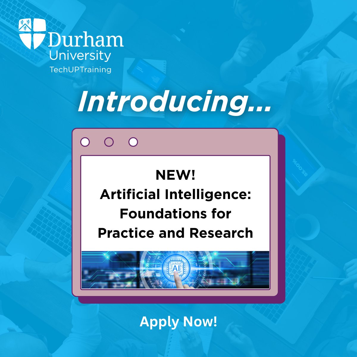 TechUPWomen's tweet image. Applications Open Now!
TechUP’s new fully funded Artificial Intelligence training course!

Apply Now! 👇
techup.ac.uk/artificial-int…

#ArtificialIntelligence #FreeTraining #WomenInTech #TechUPWomen #TechUPTraining #AITraining