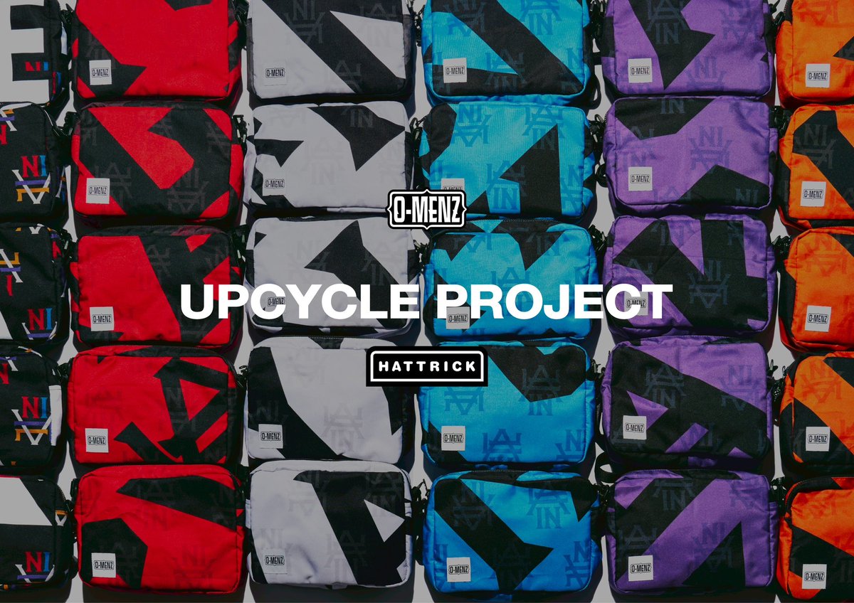 情報解禁】 HATTRICK × O-MENZ アップサイクルプロジェクト🔥 O-MENZ