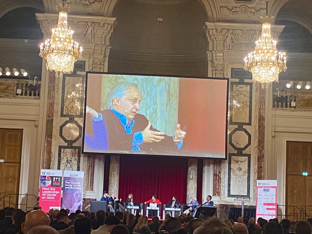 Legacy #leaders are concerned how many people report to them.
#GenZ is concerned how many people follow them because they delivered value to them.
Let's think about future #leadership that way.
<a href="/MicheleZanini/">Michele Zanini</a> 

<a href="/GDruckerForum/">Global Drucker Forum</a> #DruckerForum