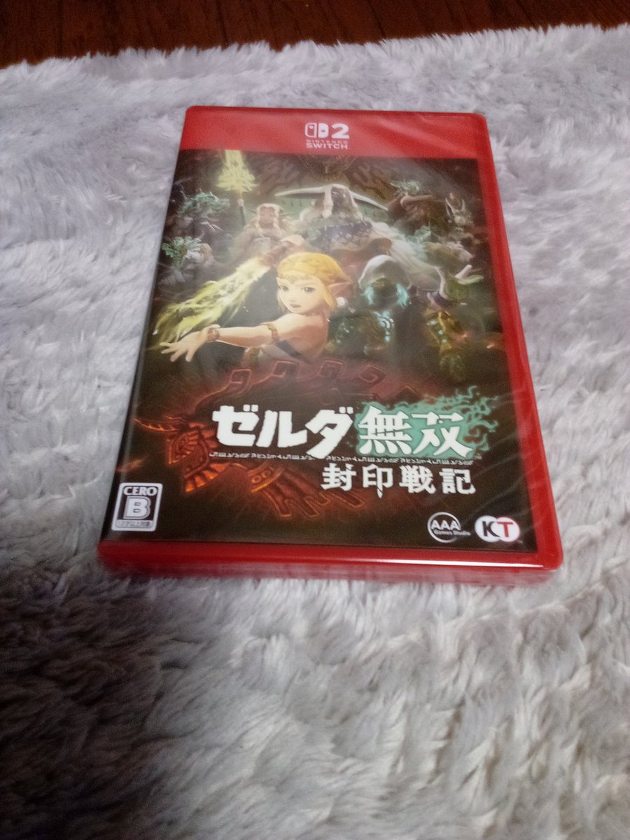 peco_314's tweet photo. Switch2 版の FC26 は諦めて
ゼルダ無双 封印戦記 を購入。

#ゼルダ無双 https://t.co/IC641nf8br