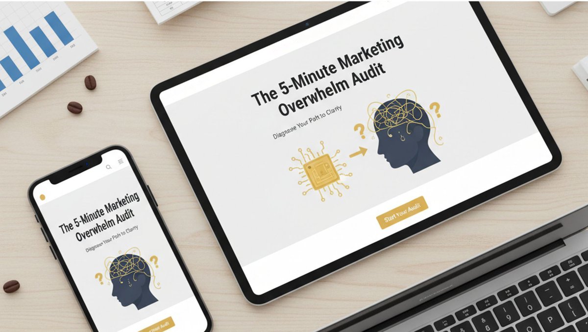 Drowning in marketing tasks but seeing zero results? You're not alone. Most small business owners waste 60% of their marketing efforts on the wrong things. Find out what's actually holding you back in 5 minutes. Take our free audit:  bit.ly/nwg5mmo 

#SmallBusinessGrowth