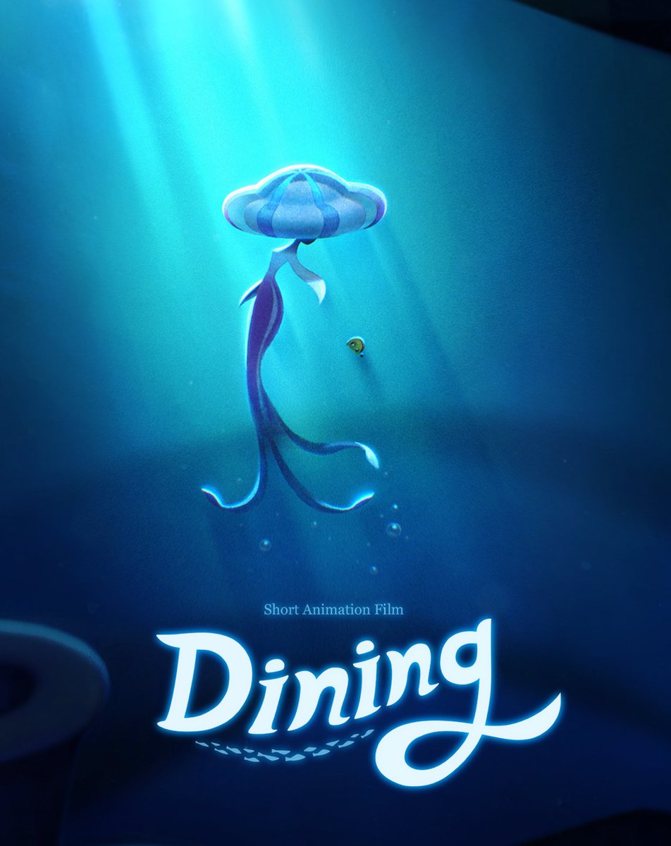 CKAniFestival's tweet photo. [#CKAF] 2025 작품안내
 
《Dining》

평화로운 바다에 등장한 해파리. 그녀는 아름다운 몸짓으로 물고기를 유혹하기 시작한다.

team.DIVING @zzia_a 

#CKAF2025 #교차로주차금지 #제1회청강애니페스티벌출품작 #라프텔상영 #청강애니 #청강작품 https://t.co/9f8ujUCAsn