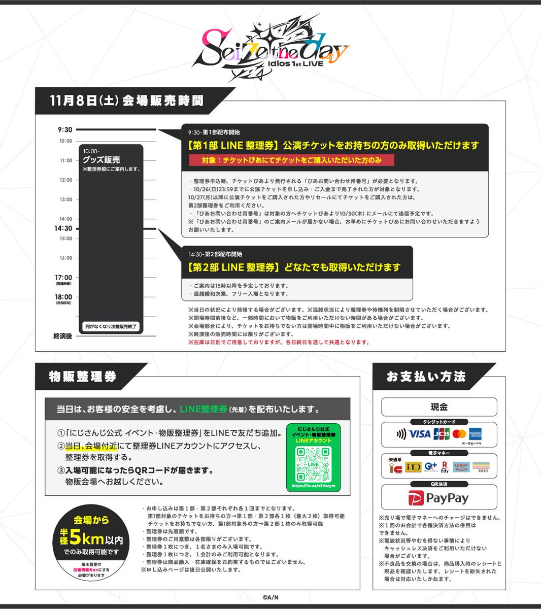 にじさんじ公式 イベント物販 on X