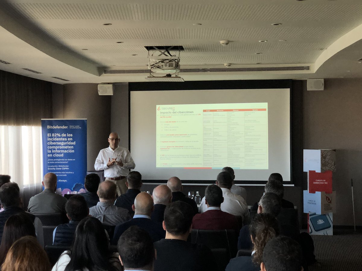Secure_and_IT's tweet photo. 🗣️ “El crimen digital es escalable, rentable y anónimo. Los grupos de ransomware están totalmente estructurados, como una empresa. Tienen, incluso, código ético, y su atención al cliente es mejor que la de nuestros operadores de comunicaciones”. @pacovalencia74 https://t.co/3j4Okcr9aI