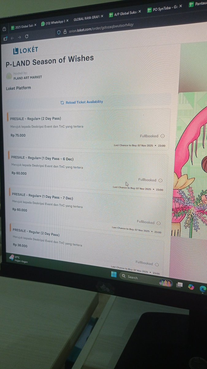 chwevlog's tweet image. edan masa fullbooked 🤧