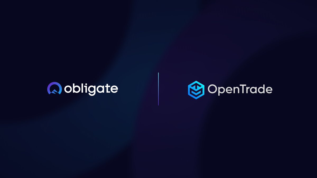 🤝 New Partnership Alert!

We’re thrilled to team up with OpenTrade to expand access to stablecoin yield products backed by our on-chain private debt instruments on their platform 🎉

Read more here: obligate.medium.com/opentrade-part…