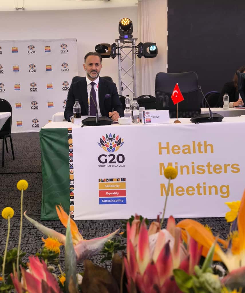 disabgm's tweet photo. Genel Müdürümüz Dr.Aziz Alper Biten ve beraberindeki heyet,G20 Güney Afrika Dönem Başkanlığı kapsamında, Sağlık Bakanları Toplantısı marjındaki yüksek düzeyli oturumlara katılım sağlamaktadır.  
Oturumlarda tüberküloz ve evrensel sağlık kapsayıcılığı konularına katkı sunulacaktır https://t.co/984ivWEVzU