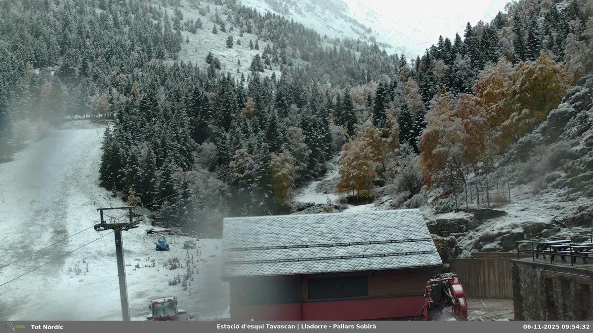 ❄️ Estacions d’esquí com Boí Taüll i Tavascan ⛷️ estan acumulant diversos centímetres de neu gràcies a les 😍
nevades d’aquestes últimes hores.

#Projecte4Estacions