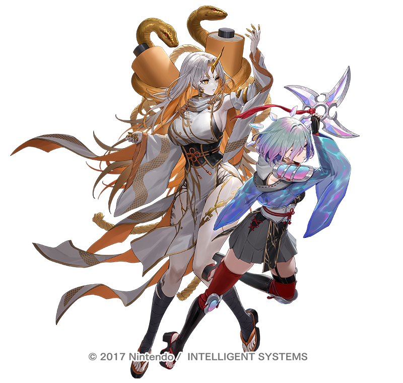 e_kaq's tweet photo. 本日から『ファイアーエムブレムヒーローズ』にて配信されます、比翼英雄「未来と過去の密命 グルヴェイグ」イラストを担当させていただきました～宜しくお願いいたします～！

My illustration Gullveig: Hidden in Time is now available in Fire Emblem Heroes!

#FEヒーローズ #FEH #FEHeroes https://t.co/D6NsHShiFw