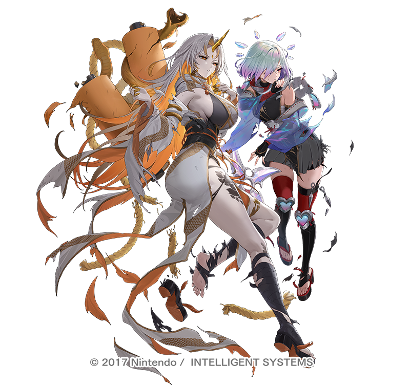 本日から『ファイアーエムブレムヒーローズ』にて配信されます、比翼英雄「未来と過去の密命 グルヴェイグ」イラストを担当させていただきました～宜しくお願いいたします～！

My illustration Gullveig: Hidden in Time is now available in Fire Emblem Heroes!

#FEヒーローズ #FEH #FEHeroes