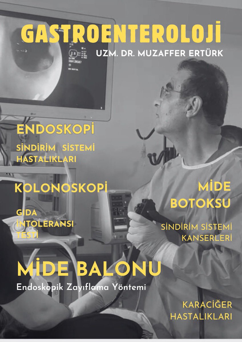 📌MMT AMERİKAN HASTANESİ 
Gastroenteroloji
Uzm. Dr. Muzaffer ERTÜRK 
#gastroenteroloji̇ #gastroenterología #içhastalıklarıuzmanı #dahiliye #drmuzafferertürk #drmuzaffererturk
