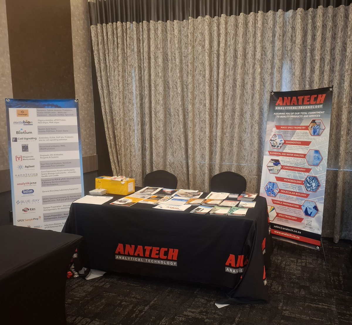 AnaTech17's tweet image. 🎉 What an incredible day at the PRIS (Postgraduate Research and Innovation Symposium) Symposium @ UKZN!

Our Anatech stand was buzzing with energy as students, researchers, and science enthusiasts explored our latest laboratory innovations 🔬✨

Thank you to everyone involved!
