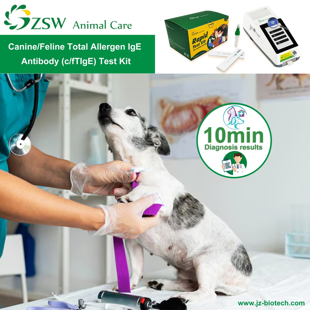 🩺For years, pet allergies were diagnosed based on clinical observation: itching, skin redness, hair loss, vomiting or diarrhea. However, many of these symptoms also appear in other diseases, which makes accurate diagnosis difficult ❌🔍
🐾
#vet #petmedical #petdiagnosis