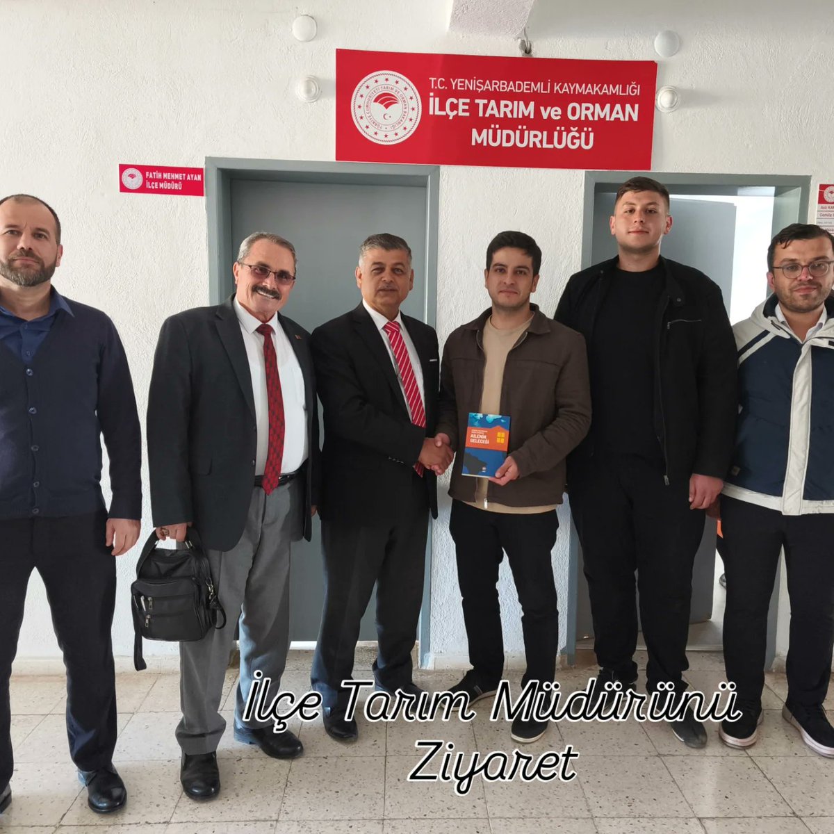 📍Yenişarbademli

✅ Yenişarbademli İlçesi 
İlçe Emniyet Amiri Sayın Erkan Adıgüzel Bey'i ziyaret ettik. 

✅ Yenişarbademli İlçe Tarım Müdürü Sayın Fatih Mehmet Ayan'ı ziyaret ettik.

✅ Destek Personeli Mehmet Kadir Salman'ıziyaret ettik.