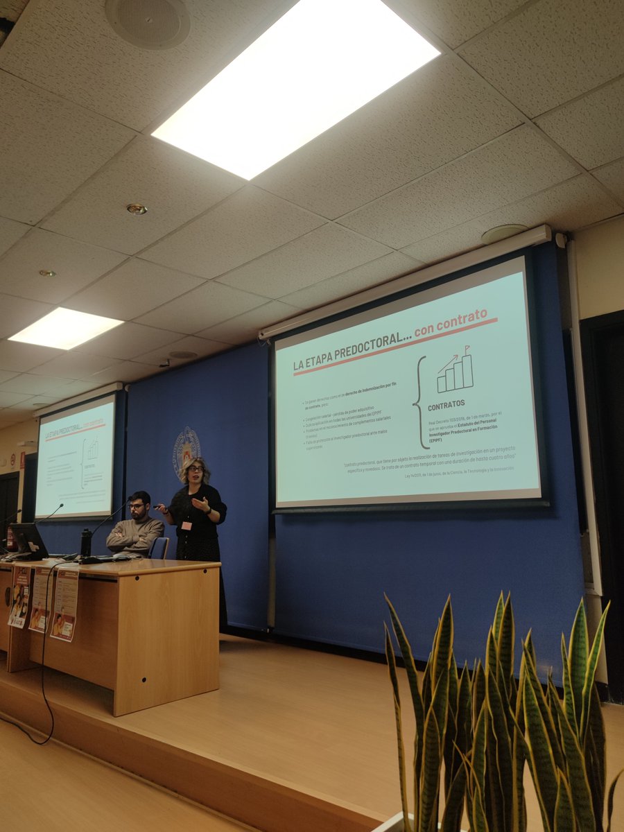 Empezamos con la primera charla:

"Surfeando la academia: Guía para no naufragar en las distintas etapas de la carrera investigadora"

#JCLIMadrid