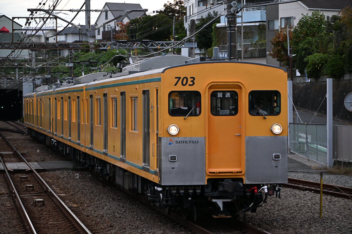 Rail710's tweet image. 2025.11.6
相鉄線　モヤ700系 ATS-P測定