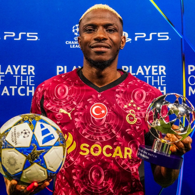 🇳🇬✨ Only 2 Nigerian players have scored a hat-trick in the UEFA Champions League! ✅ 

• Yakubu for Maccabi Haifa in 2002
• Osimhen for Galatasaray in 2025