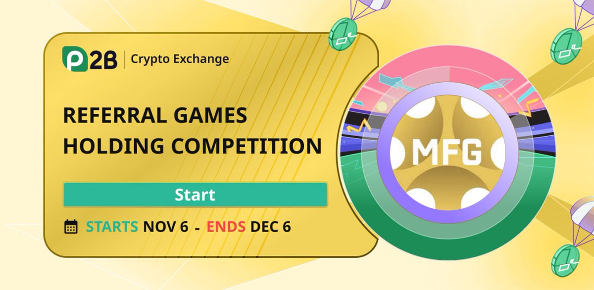 P2B_exchange_X's tweet photo. ๐ $MFG EVENTS on P2B! ๐ฏ
๐ฅ Total Reward Pool: 888 USDT + $MFG bonuses!
Join the #ReferralGame and #HoldingCompetition with #MFG on #P2B!
๐ Referral Game
๐ https://t.co/rNVsp8TcFa
๐ Get your personal referral link.
๐ฅ Invite friends to join and deposit $MFG.
๐ฐ Earn points for every successful referral!
๐ Top 5 participants will share 444 USDT, plus small automatic rewards in $MFG!
๐ Holding Competition
๐ https://t.co/bpk6Njiluy
๐ฎ Click โJoin the GAMEโ to participate.
๐ Hold $MFG in your Main Balance โ the higher your balance, the higher you rank!
๐ Only MAIN BALANCE counts for prizes.
๐ Top 5 holders will share 444 USDT, plus small $MFG rewards for participation!
โก๏ธ USDT prizes will be distributed manually by the P2B team!
Automatic $MFG rewards will be sent through the system during the campaign.
Donโt miss your chance to earn big with $MFG on P2B! ๐
https://t.co/IyzMHREvfc
https://t.co/jCR55WSoLY
https://t.co/dawomGVlDx