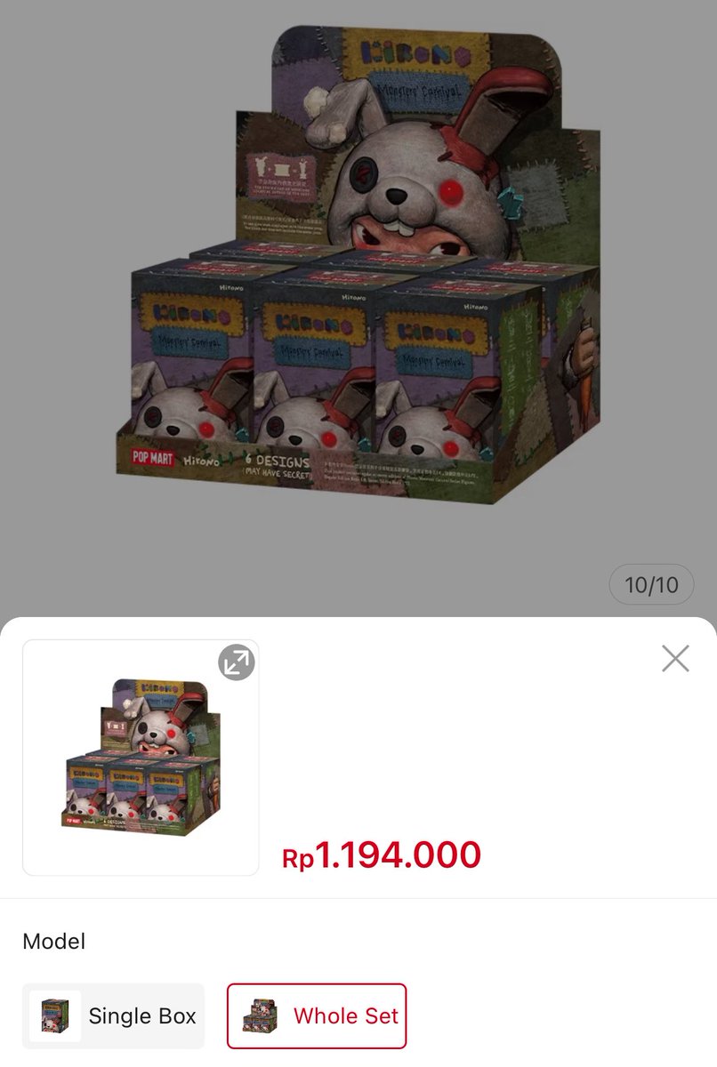 ccylaavvtwo's tweet photo. hi guys aku mau mau beli 1 set nih,
ada yang mau bareng ga?
Aku mau ambil killer bunny nya aja https://t.co/ovmSGLSXnT