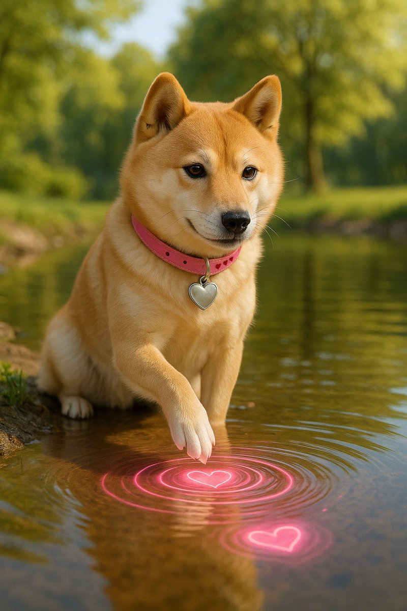 dogegftoken's tweet image. GM 💗 

The calmest hearts create the biggest impact.

🐕DOGEGF