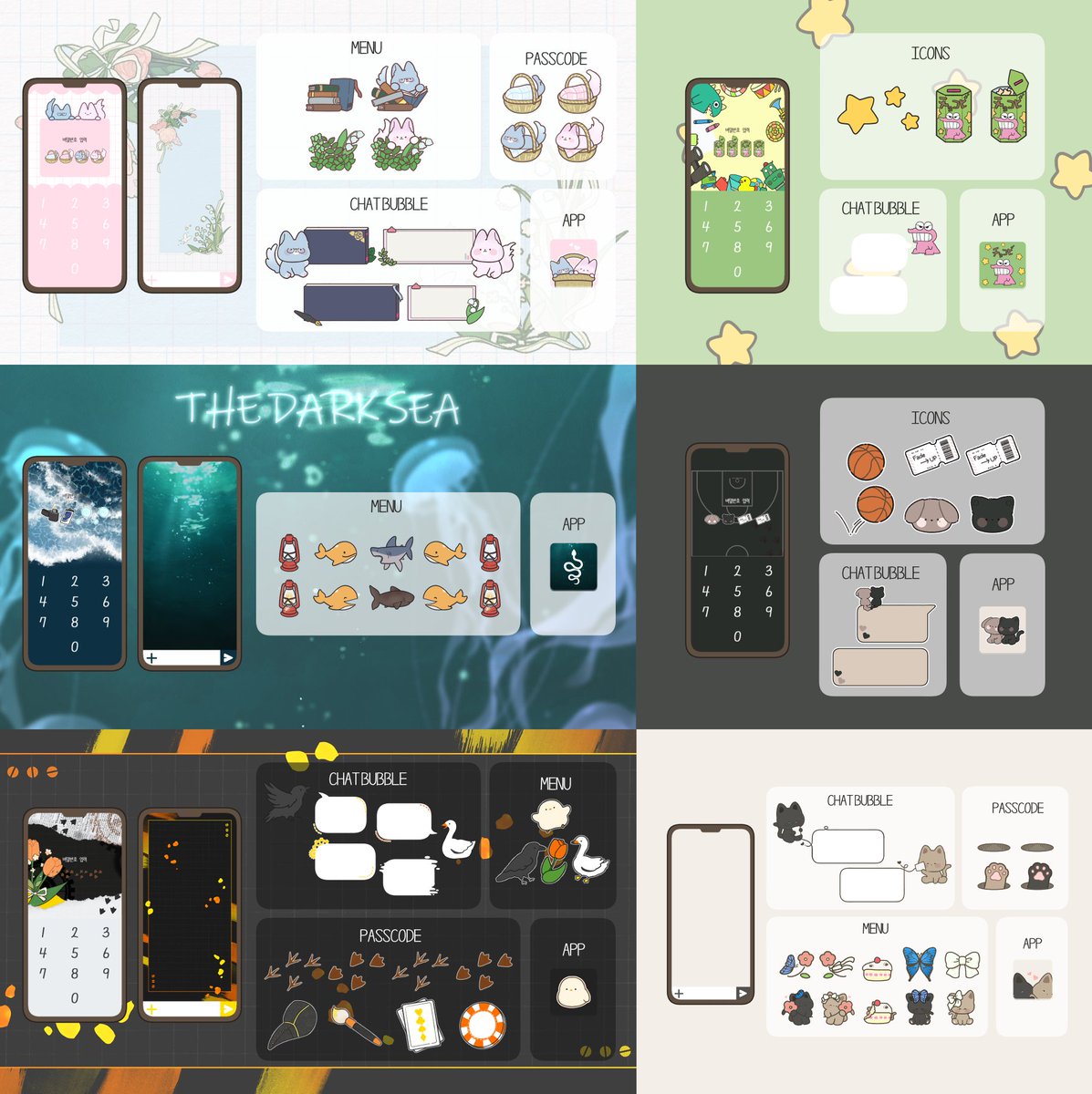 🗨️오마카세 카톡 테마 커미션
홍보 트윗을 올린지 오래돼서 새롭게 홍보 올려봅니다...!
💛RT 한 분 추첨해서 카톡 테마 만들어드립니다

크레페 : kre.pe/oBwT
※올해가 끝나기 전까지 배포용 커미션은 받지 않습니다 양해 부탁드립니다!