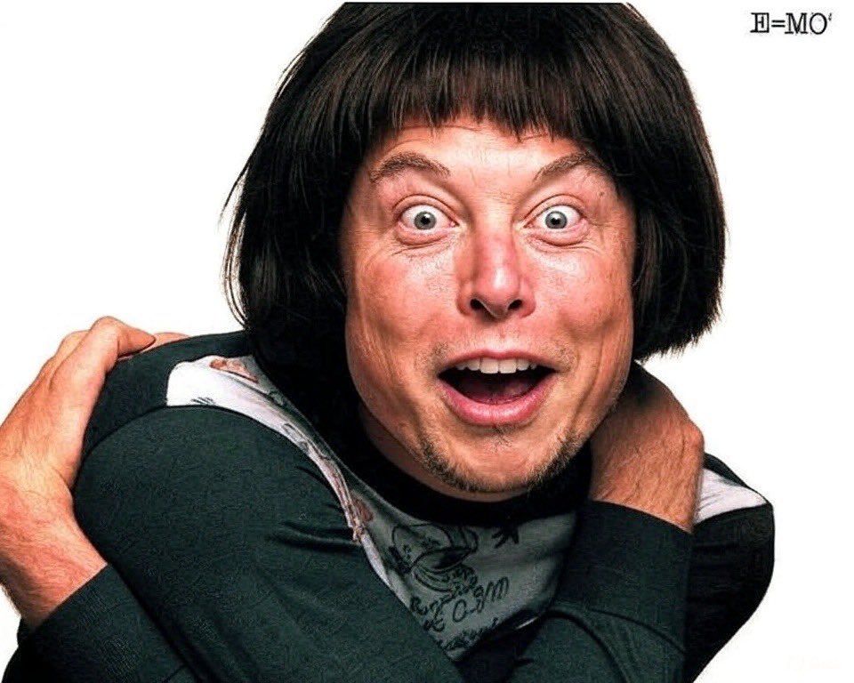 I had a dream last night that <a href="/EmoPhilips/">Emo Philips</a> was in charge of Twitter, but it turned out he was actually Elon Musk wearing a wig.

I demand answers.
