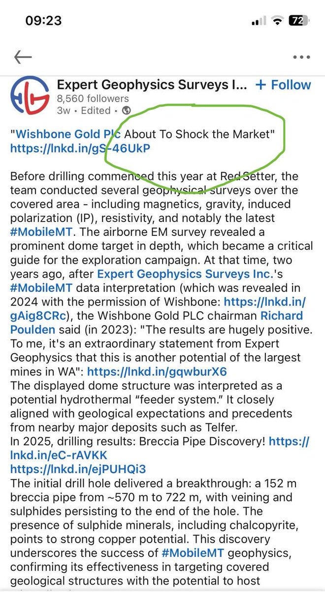 Y_a51f_au's tweet photo. #wsbn #shock the #market #gold #goldrush #goldrushaus #redsetter #ggp #news #anyday #assays #haverion @WishboneGoldPlc experts know what they have down there... https://t.co/kNwLxzISUj